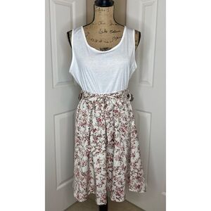 UNBRANDED- Floral Tank Dress Size L/XL